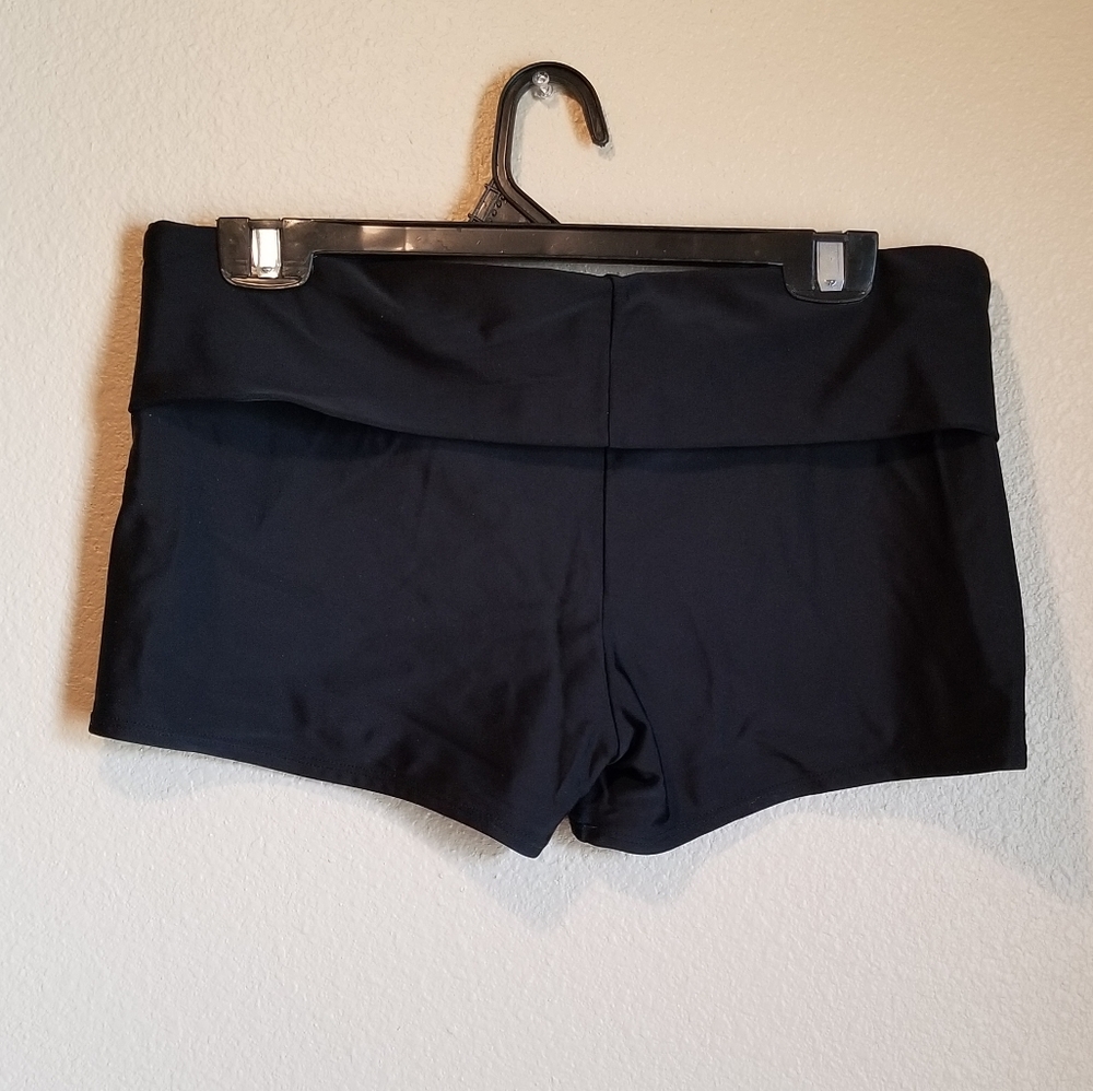 Black Boy Shorts Bathing Suit Bottom Merona